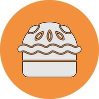 Pie Vector Icon