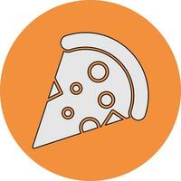 icono de vector de pizza