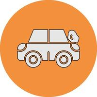 Broken Car Vector Icon