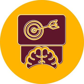 icono de vector de destino