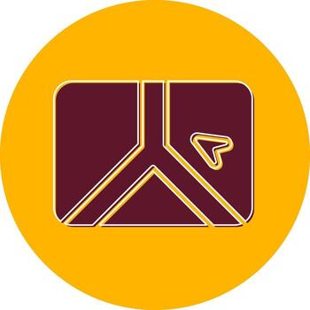 icono de vector de navegador