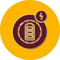 Wireless Charging Vector Icon