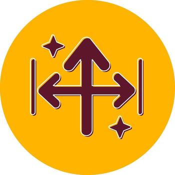 icono de vector de flechas