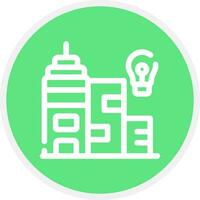 Building a Business Creative Icon Design vector