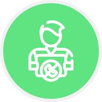Contactless Delivery Creative Icon Design vector
