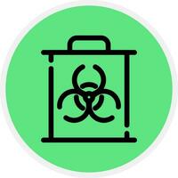 Biohazard Creative Icon Design vector