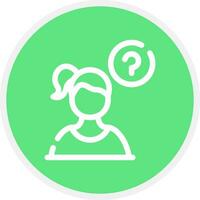 Body Language Creative Icon Design vector