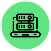 Big Data Creative Icon Design vector