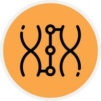 Cloning Creative Icon Design vector