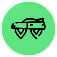 Future Transport Creative Icon Design vector