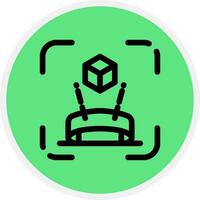 Simulation Creative Icon Design vector