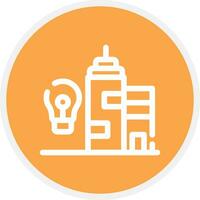 Building a Business Creative Icon Design vector