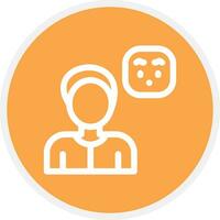 Amused Creative Icon Design vector