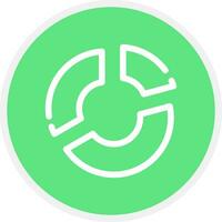 Line Circle Design vector