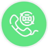 Call Back Creative Icon Design vector