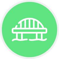 Bridge Creative Icon Design vector