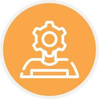 Technical Support Creative Icon Design vector