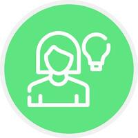 Idea Creative Icon Design vector
