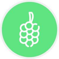 Grapes Creative Icon Design vector