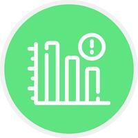 Recession Creative Icon Design vector