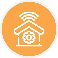 Home Automation Creative Icon Design vector
