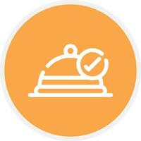 Safe Food Handling Creative Icon Design vector