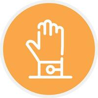 Glove Creative Icon Design vector