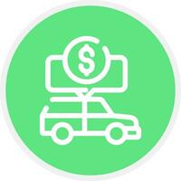 Fare Creative Icon Design vector