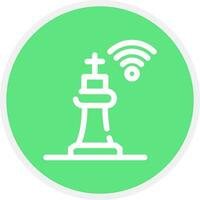 Smart Chess Creative Icon Design vector