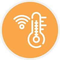 Thermostat Creative Icon Design vector