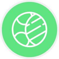 Waxing Moon Creative Icon Design vector