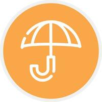 Umbrella Creative Icon Design vector