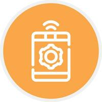 Smart Setting Creative Icon Design vector