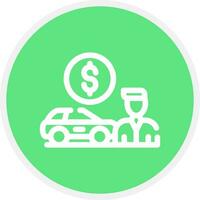 Dealer Incentives Creative Icon Design vector