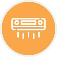 Air Conditioning Creative Icon Design vector