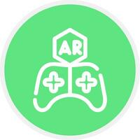 Ar Controller Creative Icon Design vector