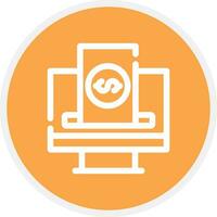 Crowdfunding Platform Creative Icon Design vector