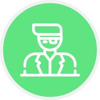 Eye Patch Creative Icon Design vector