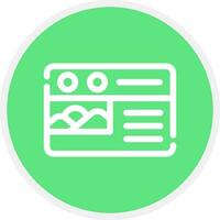 Blog Creative Icon Design vector