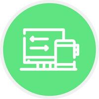 Digital Platform Creative Icon Design vector