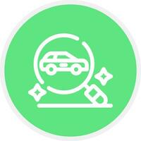 Car Finder Creative Icon Design vector