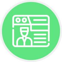 Documentation Portal Creative Icon Design vector