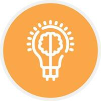 Creative Idea Creative Icon Design vector