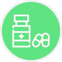 Medical Supplies Creative Icon Design vector