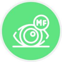 Multifocal Creative Icon Design vector