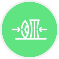 High Index Lenses Creative Icon Design vector