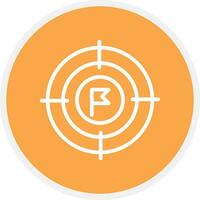 Goal Creative Icon Design vector