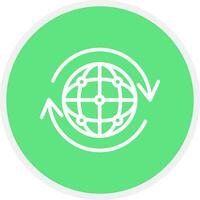Worldwide Creative Icon Design vector
