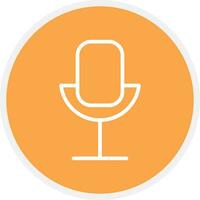 Microphone Creative Icon Design vector