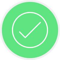 Check Creative Icon Design vector